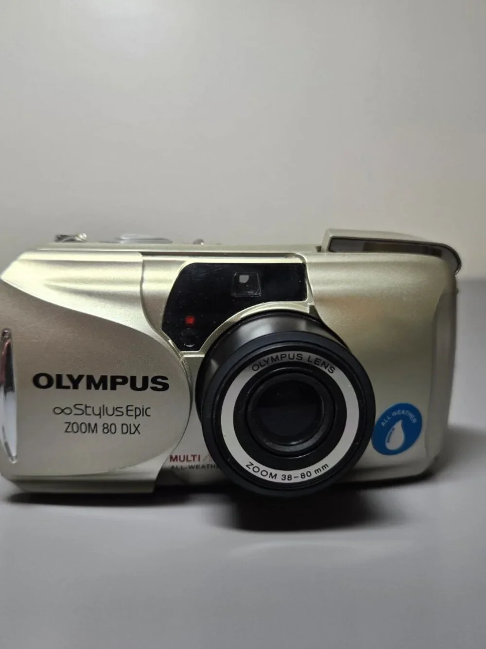 Olympus Stylus Epic Zoom 80 DLX 35mm Point & Shoot Film Camera Weather Resistant